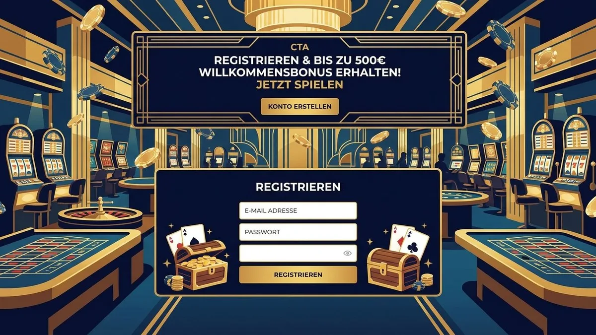 Registrierung mit Bonus